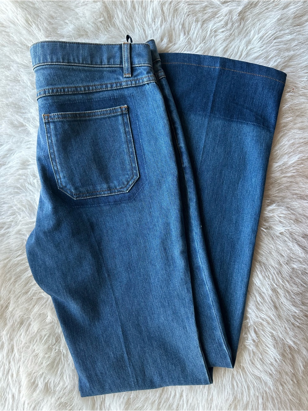 Valentino SPA Women’s straight Blue Denim trousers 28 pants Made in Italy Jeans
